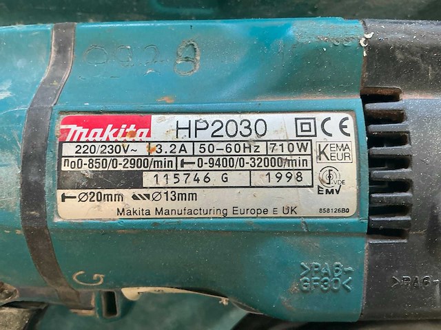 Makita electrisch gereedschap (4x) - afbeelding 3 van  12