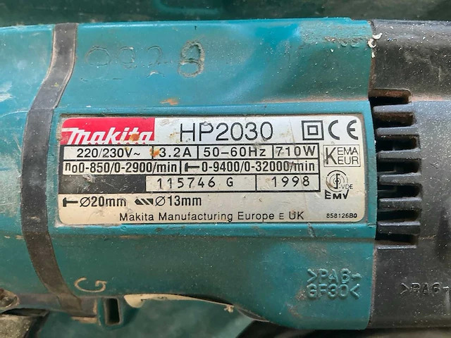 Makita electrisch gereedschap (4x) - afbeelding 3 van  12