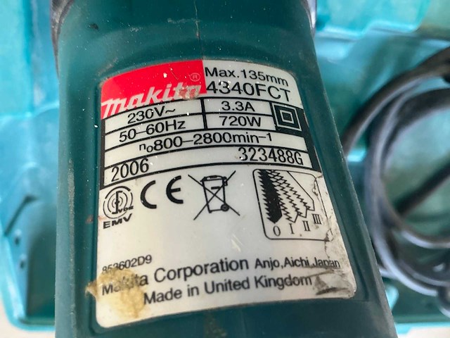 Makita electrisch gereedschap (6x) - afbeelding 6 van  18