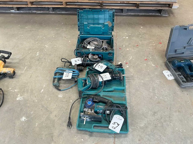Makita electrisch gereedschap (6x) - afbeelding 1 van  18