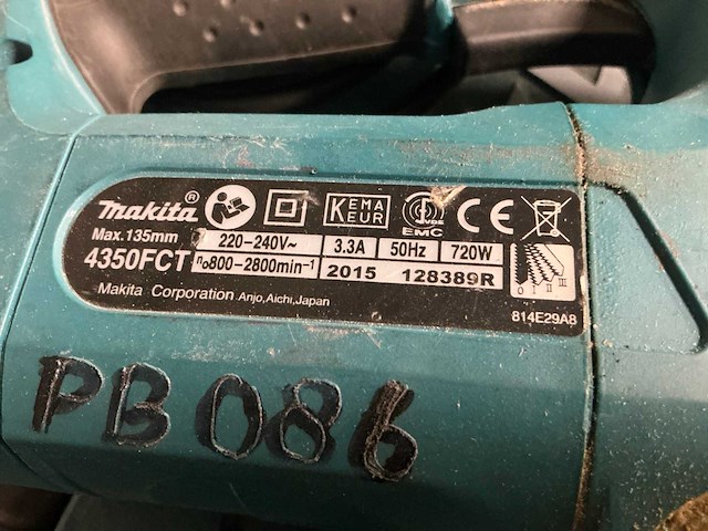 Makita elektrisch gereedschap (2x) - afbeelding 3 van  4