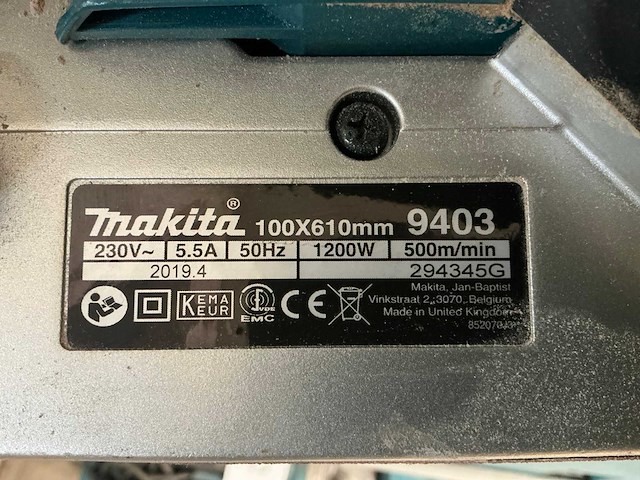 Makita elektrisch gereedschap (2x) - afbeelding 5 van  5
