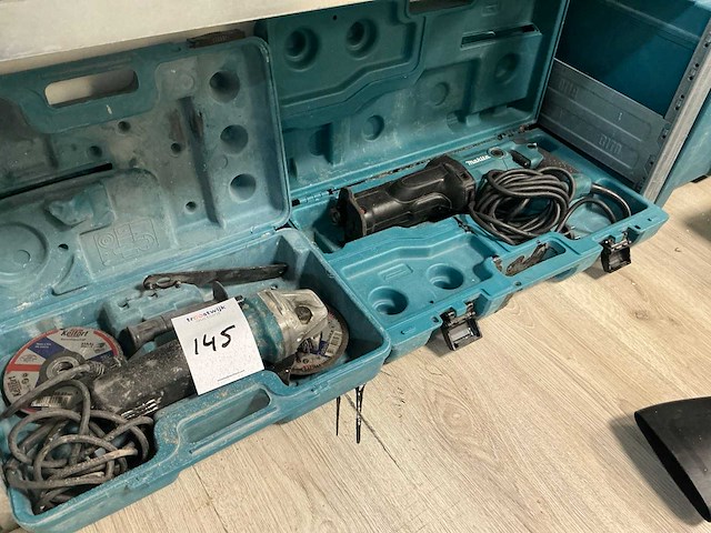 Makita elektrisch gereedschap (2x) - afbeelding 1 van  4