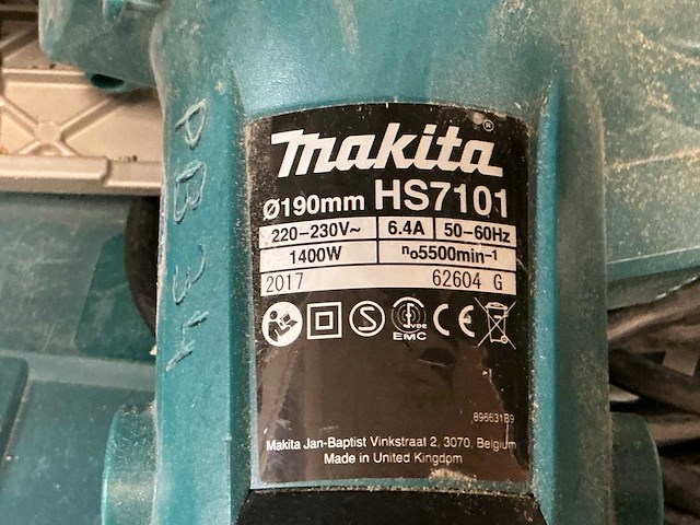 Makita elektrisch gereedschap (2x) - afbeelding 3 van  4