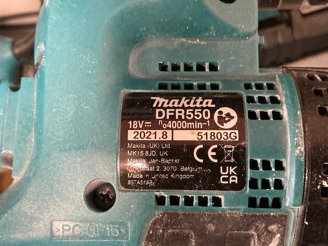 Makita elektrisch gereedschap (2x) - afbeelding 5 van  5