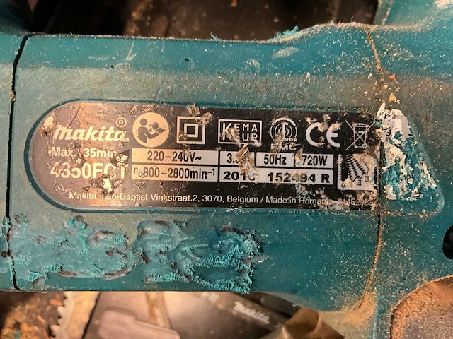 Makita elektrisch gereedschap (3x) - afbeelding 7 van  7
