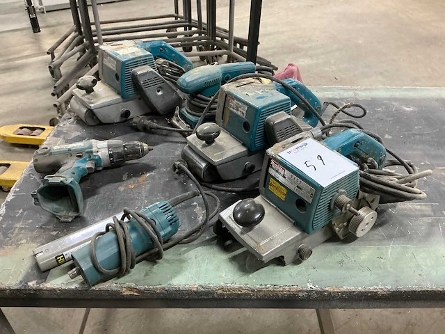 Makita elektrische gereedschappen (5x) - afbeelding 1 van  6