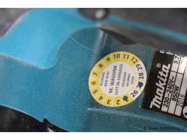 Makita elektrische schaaf kp0810 - afbeelding 3 van  8