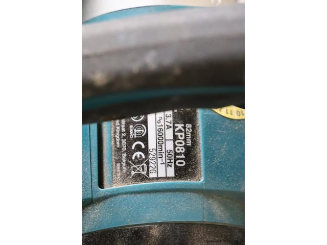 Makita elektrische schaaf kp0810 - afbeelding 5 van  8