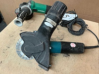 Makita en hikoki haakse slijpmachine (2x) - afbeelding 6 van  9
