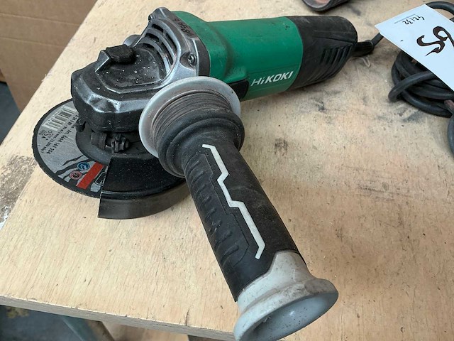 Makita en hikoki haakse slijpmachine (2x) - afbeelding 8 van  9