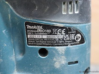 Makita excentrische schuurmachine dbo180, 18v - afbeelding 5 van  6