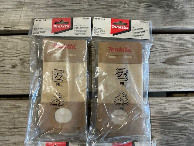 Makita filterzak voor handschuurmachine (20x) - afbeelding 2 van  3