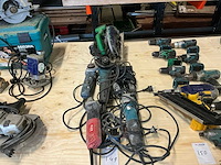 Makita / flex / hitachi/ bosch electrisch gereedschap (7x) - afbeelding 1 van  6