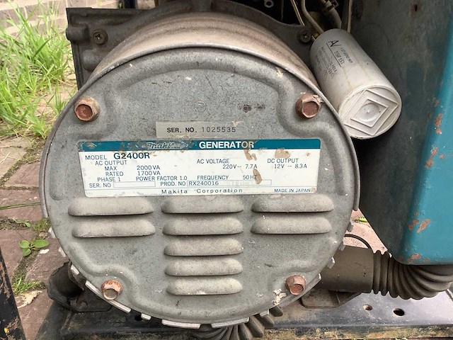 Makita g2400r stroomgenerator - afbeelding 6 van  6