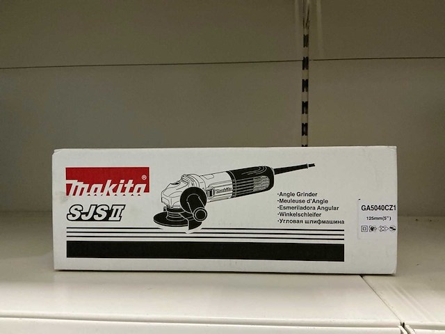 Makita ga5040cz1 haakse slijpmachine - afbeelding 1 van  3