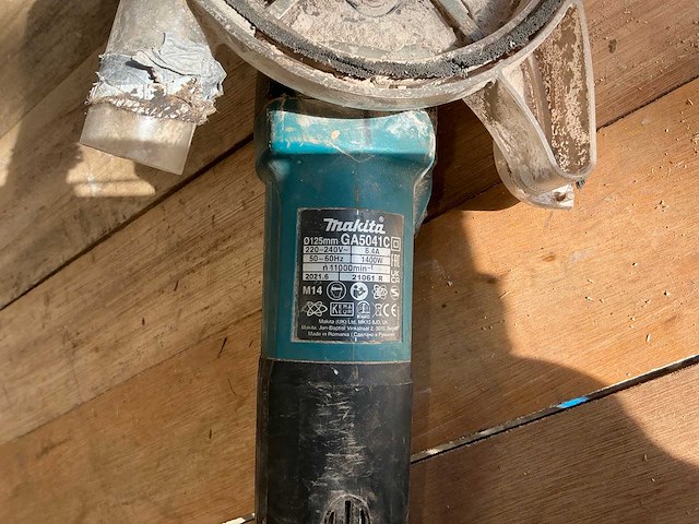 Makita ga5041c haakse slijpmachine - afbeelding 4 van  5