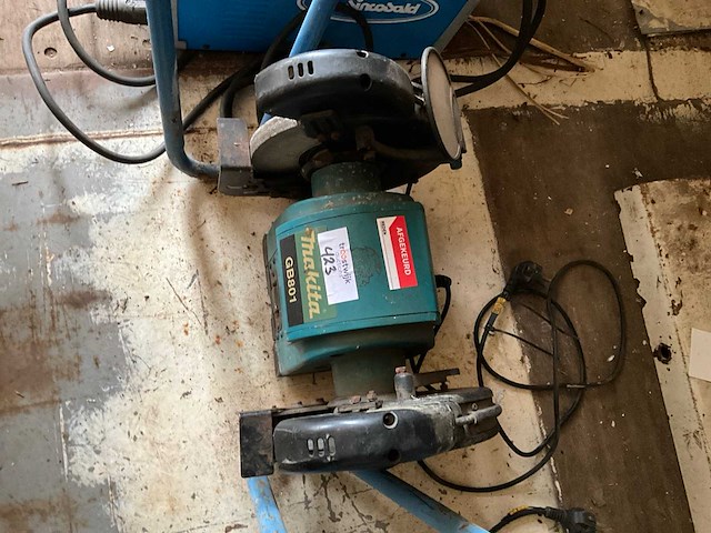 Makita gb801 werkbankslijpmachine - afbeelding 3 van  3
