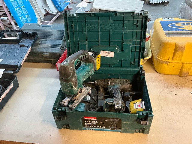 Makita gereedschapset - afbeelding 1 van  7