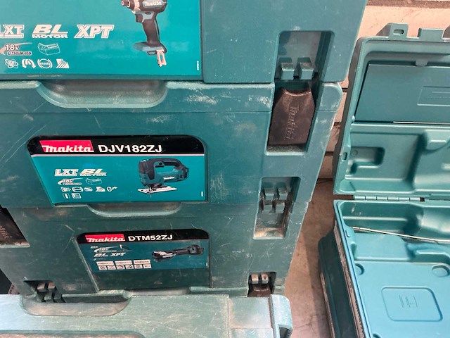 Makita gereedschapskoffer (11x) - afbeelding 6 van  8