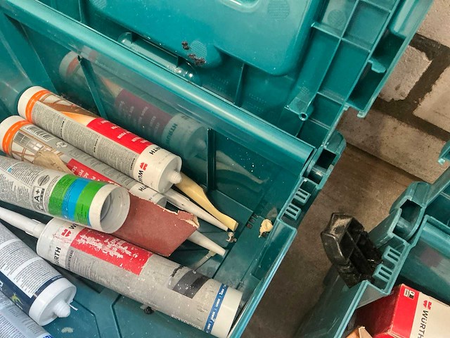 Makita gereedschapskoffer (11x) - afbeelding 7 van  8