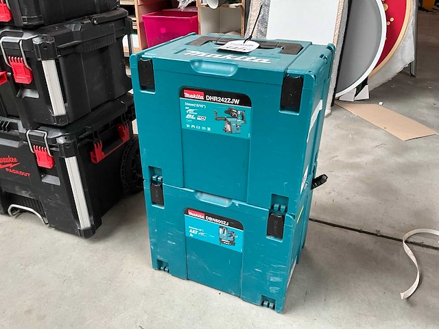 Makita gereedschapskoffer (2x) - afbeelding 1 van  3