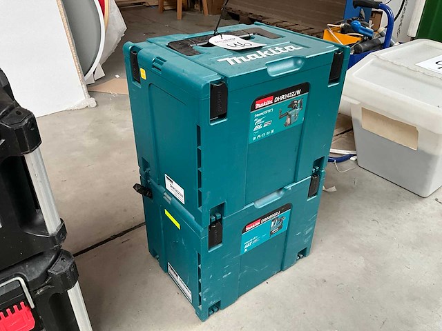 Makita gereedschapskoffer (2x) - afbeelding 2 van  3