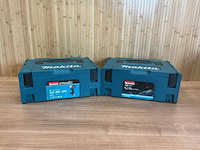Makita gereedschapskoffer (2x) - afbeelding 1 van  4