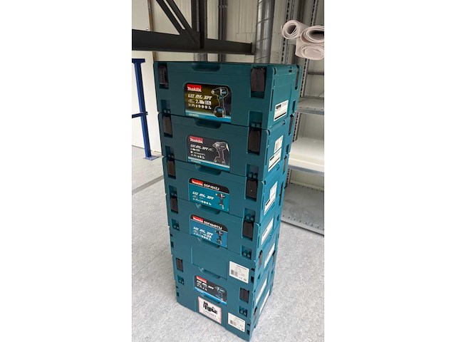 Makita gereedschapskoffer (7x) - afbeelding 2 van  8