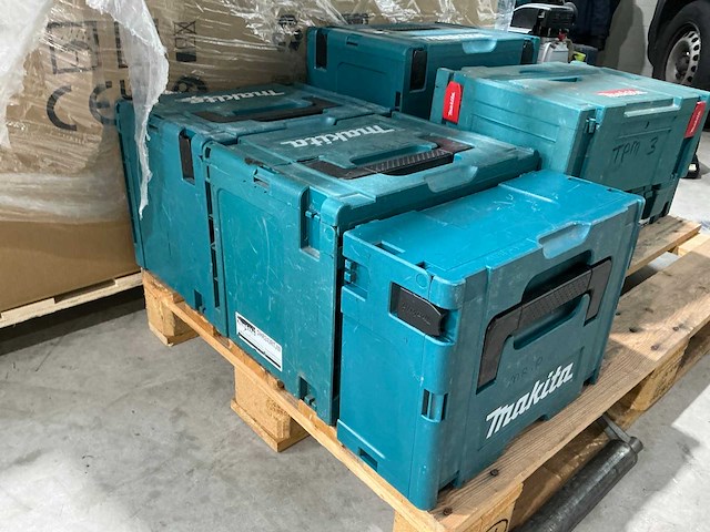 Makita gereedschapskoffer (9x) - afbeelding 5 van  5