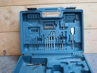 Makita gereedschapskoffer incl. diverse boren - afbeelding 1 van  5
