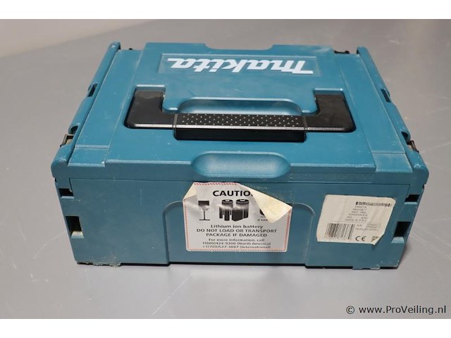 Makita gereedschapskoffer (leeg) - afbeelding 2 van  3