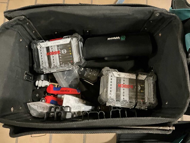 Makita gereedschapstas met inhoud (4x) - afbeelding 4 van  8