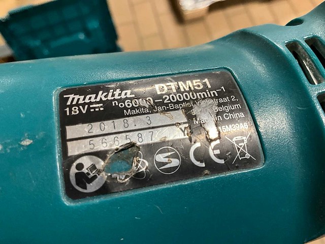 Makita gereedschapstas met inhoud (4x) - afbeelding 8 van  8