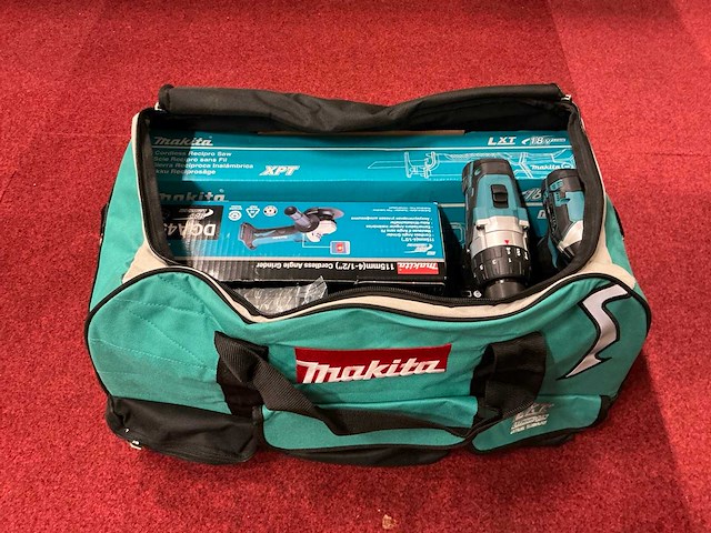 Makita gereedschaptas gevuld 18v nieuw - afbeelding 7 van  8