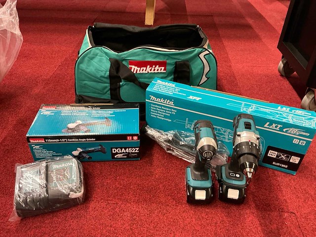 Makita gereedschaptas gevuld 18v nieuw - afbeelding 1 van  8