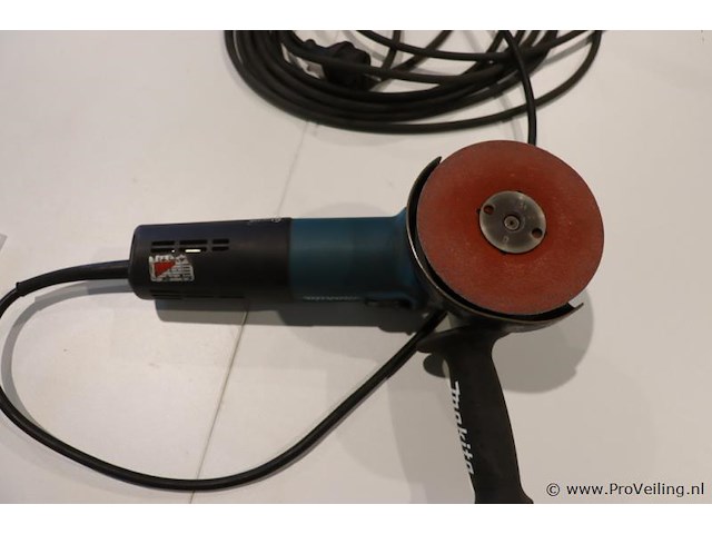 Makita haakse slijper 9565cvr - afbeelding 5 van  6
