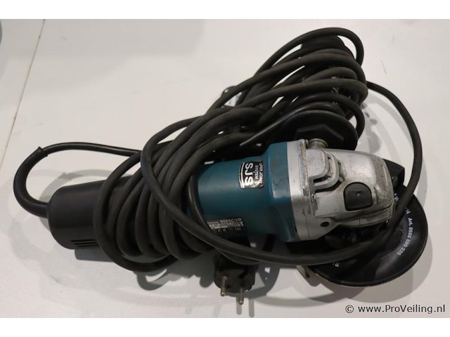 Makita haakse slijper 9565cvr - afbeelding 1 van  7