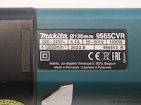 Makita haakse slijper 9565cvr - afbeelding 6 van  7