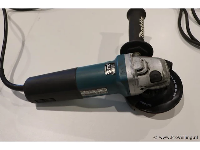 Makita haakse slijper 9565cvr - afbeelding 2 van  7