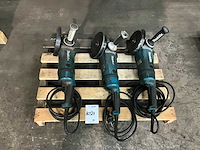 Makita haakse slijpmachine (3x) - afbeelding 1 van  6