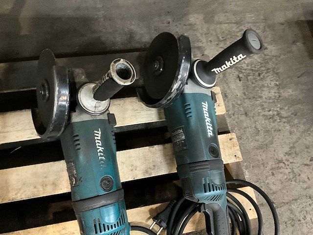 Makita haakse slijpmachine (3x) - afbeelding 3 van  6