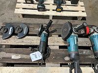 Makita haakse slijpmachine (3x) - afbeelding 4 van  5