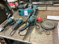 Makita haakse slijpmachine (3x) - afbeelding 6 van  10