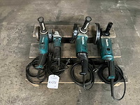Makita haakse slijpmachine (4x) - afbeelding 1 van  9