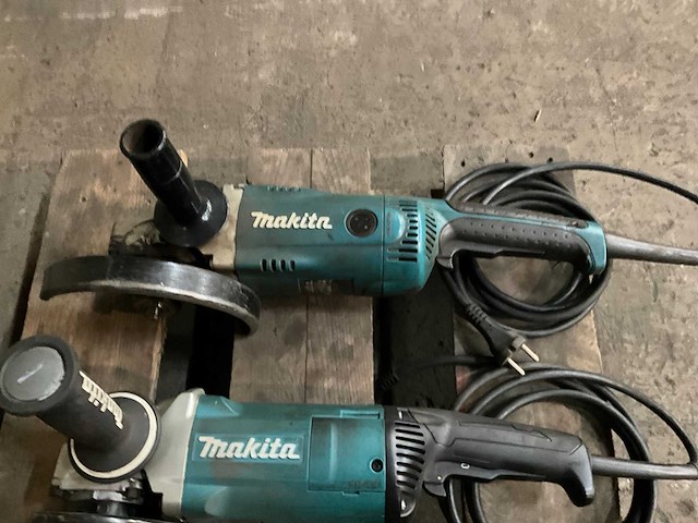 Makita haakse slijpmachine (4x) - afbeelding 7 van  9