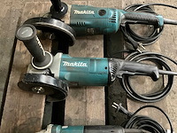 Makita haakse slijpmachine (4x) - afbeelding 8 van  9
