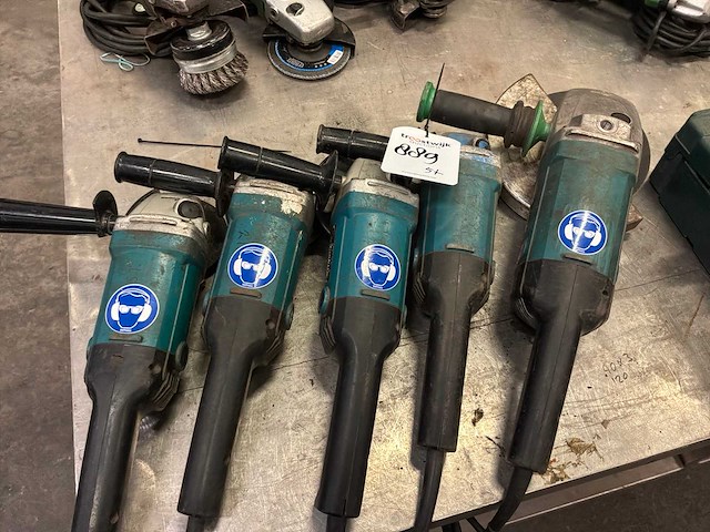 Makita haakse slijpmachine (5x) - afbeelding 2 van  4