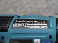 Makita heteluchtpistool hg6531c incl. opbergkoffer - afbeelding 3 van  8