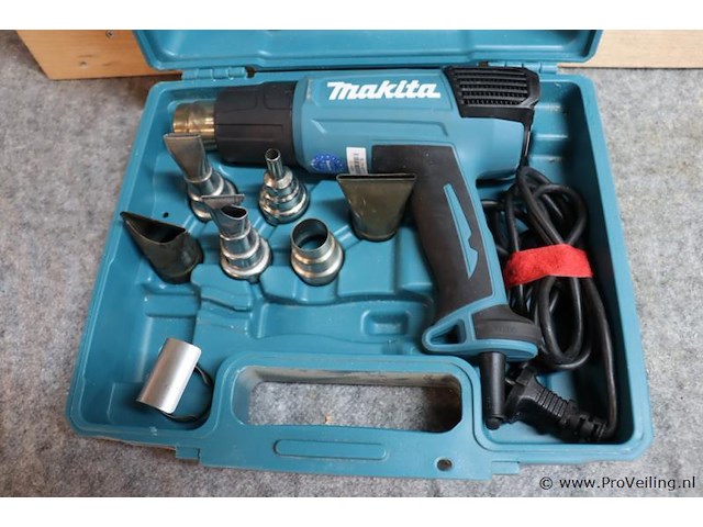 Makita heteluchtpistool hg6531c incl. opbergkoffer - afbeelding 5 van  8